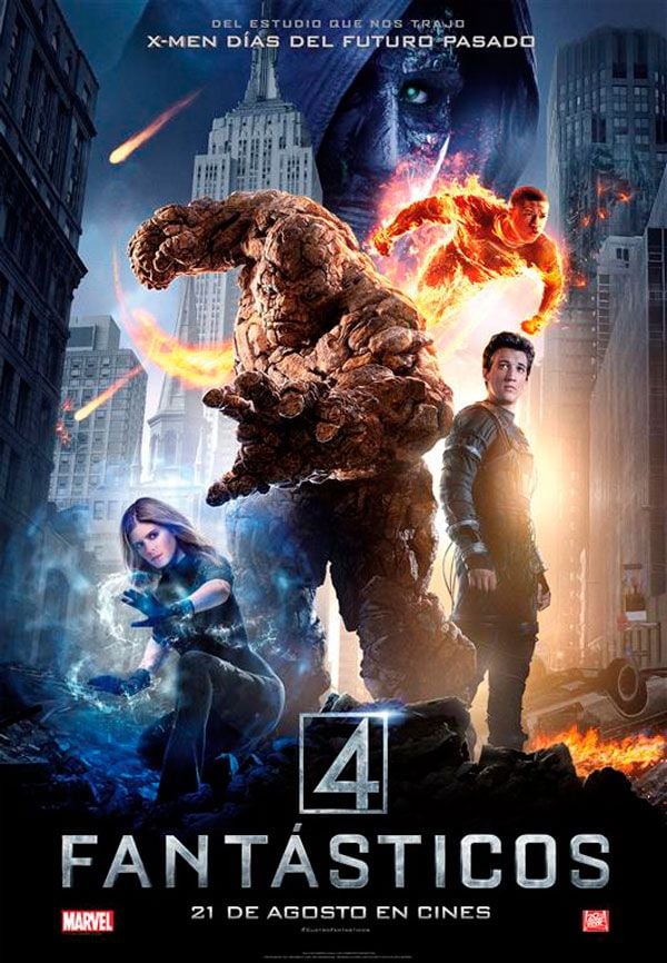 Los 4 fantásticos (2015) [1080p] [Latino-Castellano-Ingles]
