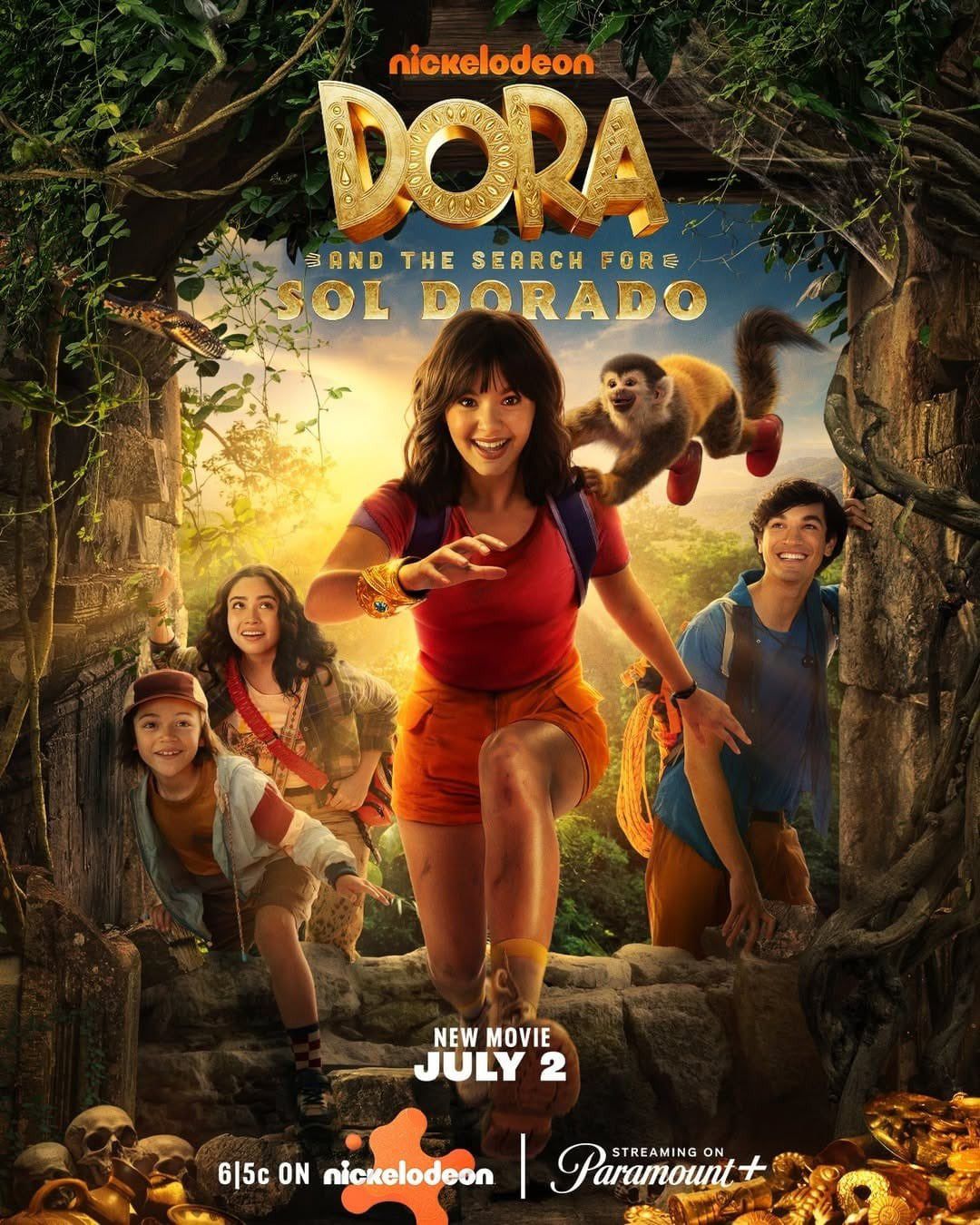 Dora en busca del Sol Dorado (2025) [1080p] [Latino-Castellano-Ingles]