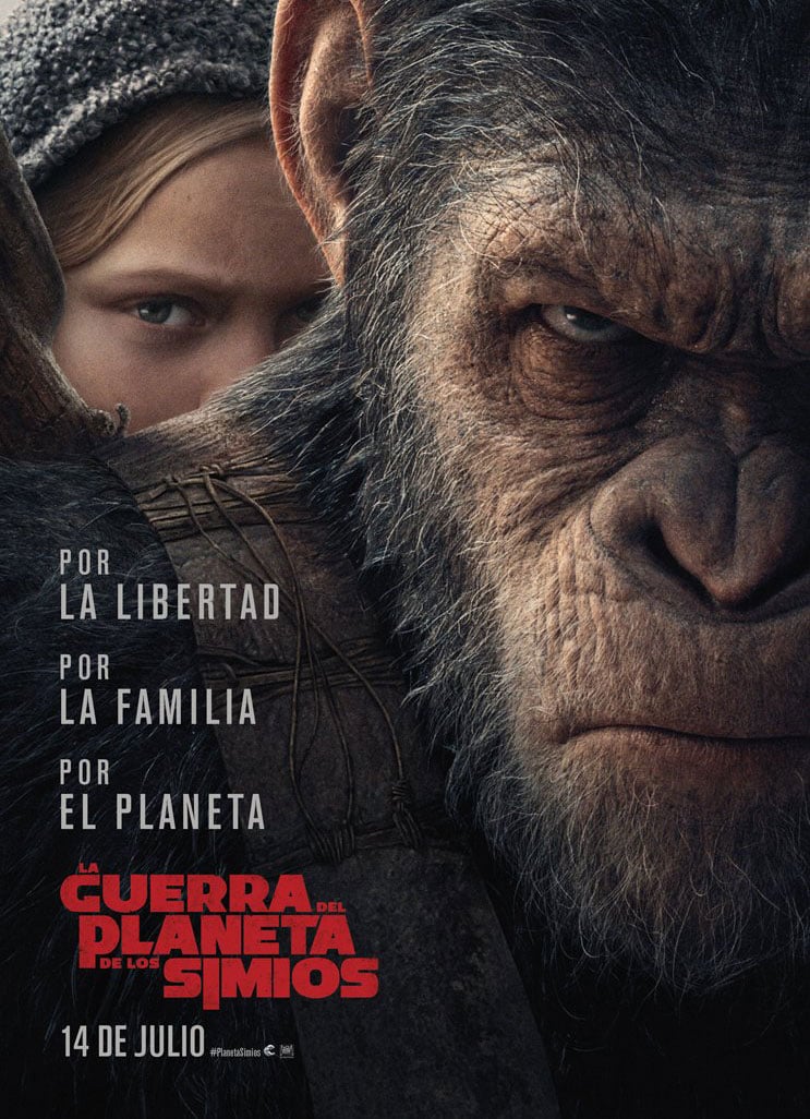 El Planeta de Los Simios 3: La Guerra 2017 [1080p] [Latino-Castellano-Ingles]