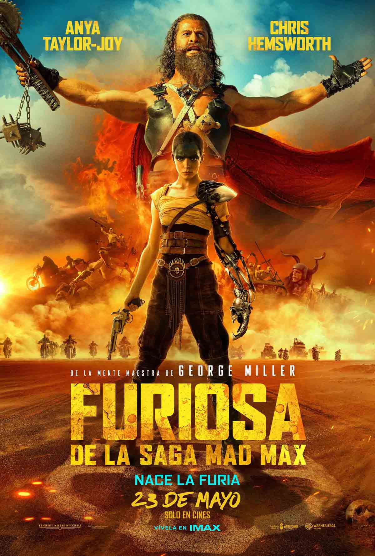 Furiosa: De la Saga Mad Max (2024) [1080p] [Latino-Castellano-Ingles]