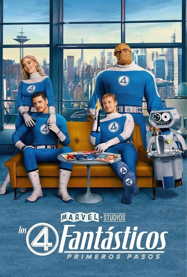 Los 4 Fantásticos: Primeros pasos (2025) [1080p] [Latino-Castellano-Ingles]