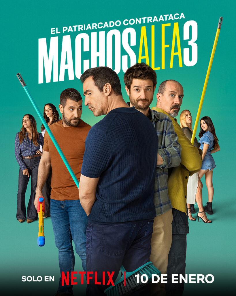 Machos alfa (2025) Temporada 3 [WEB-DL 1080p] (Serie de TV) Castellano