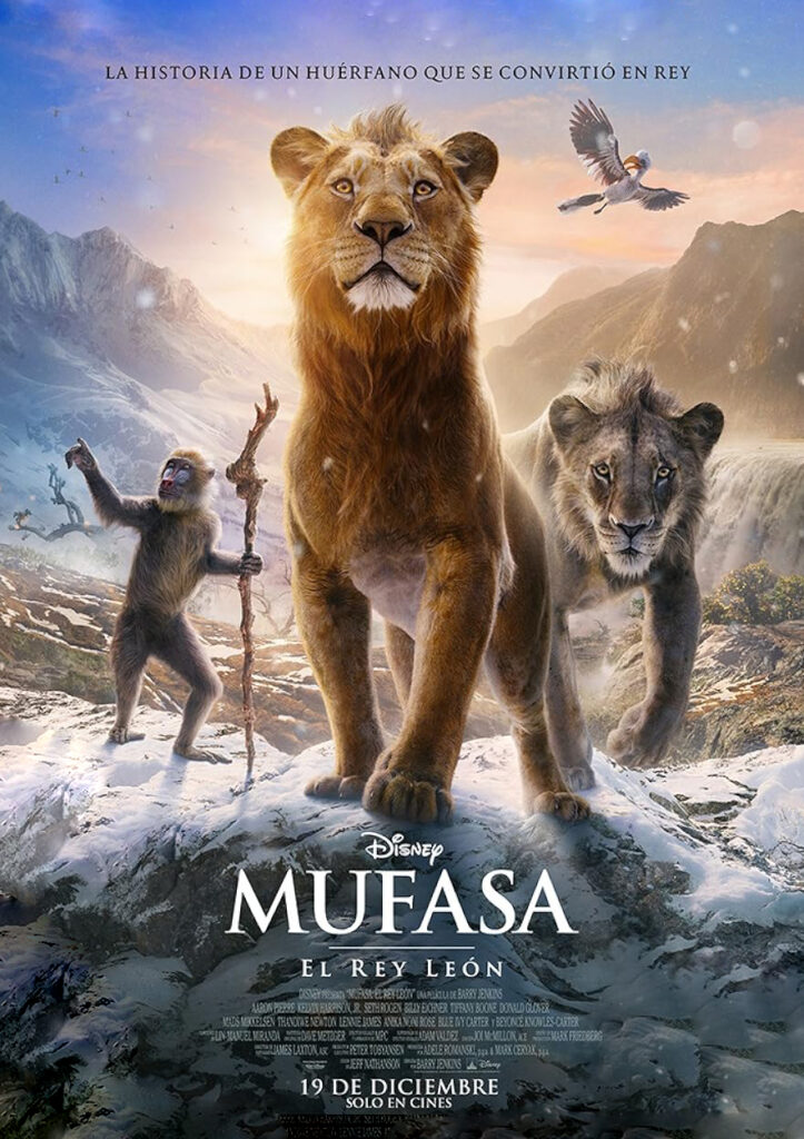 Mufasa: El rey león (2024) [1080p] WEB-DL [Latino-Castellano-Ingles]