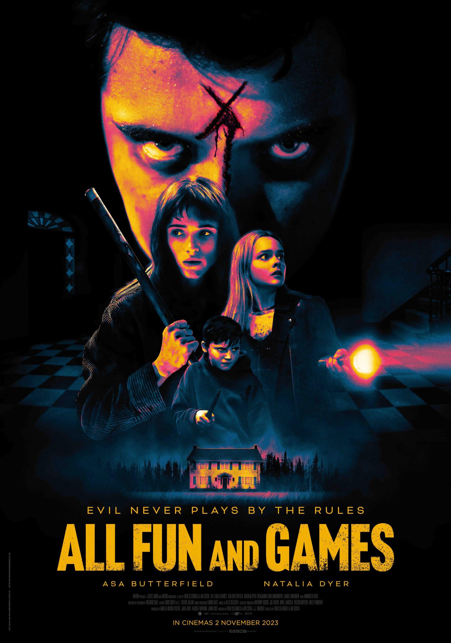 Juega o Muere (All Fun and Games) 2023 [1080p] WEB-DL [Latino-Castellano-Ingles] descargar