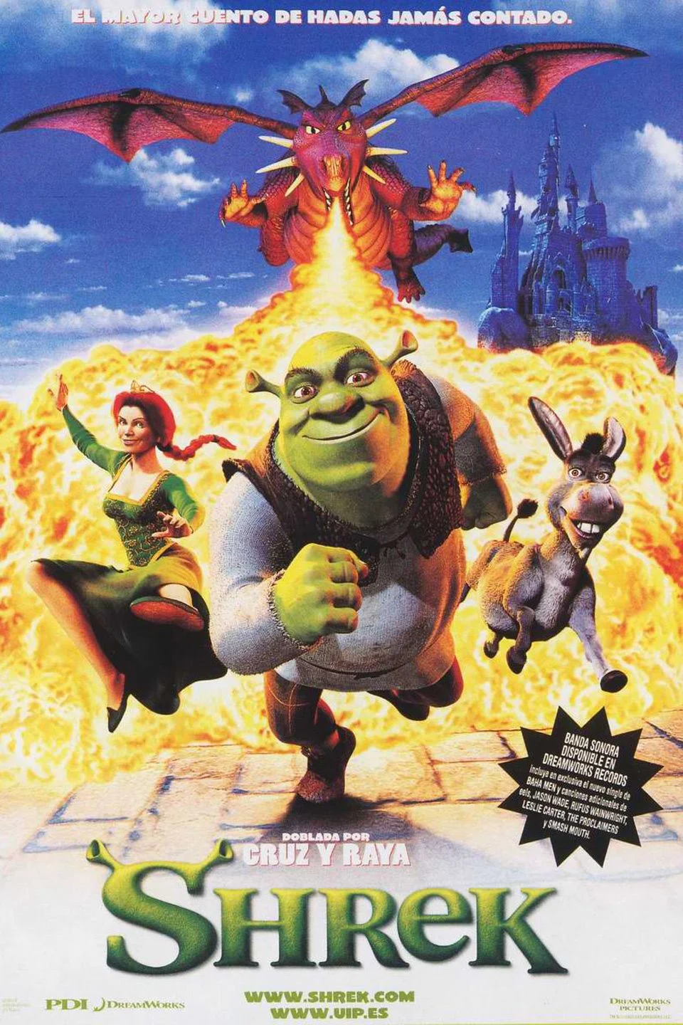 Shrek (2001) [1080p] [Latino-Castellano-Ingles] descargar