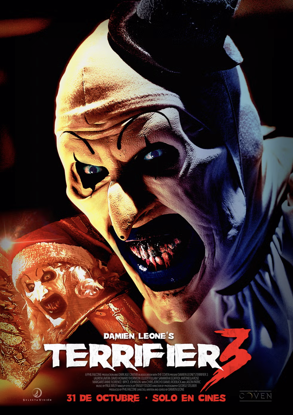 Terrifier 3: Payaso Siniestro (2024) [1080p] WEB-DL [Castellano-Ingles]