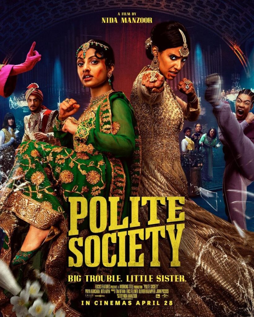 Sociedad Perfecta (Polite Society) 2023 [1080p] [Latino-Castellano-Ingles] descargar